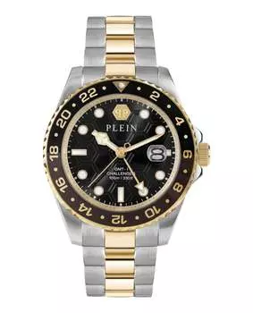 Часы GMT-I Challenger PHILIPP PLEIN, цвет two tone/two tone/black