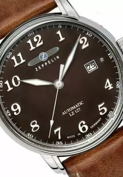 Часы GRAF Zeppelin, коричневый