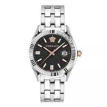 Часы Greca Time 41mm VERSACE, Black Single