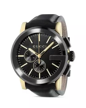 Часы Gucci G-Chrono, 44 мм, черный