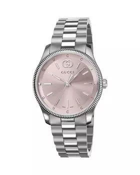 Часы Gucci G-Timeless, 29 мм, розовый