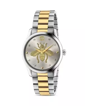 Часы Gucci G-Timeless, 38 мм, мультиколор