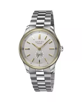 Часы Gucci G-Timeless, 40 мм, серебряный