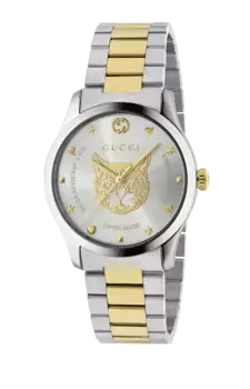 Часы Gucci G-Timeless iconic с желтым золотом 38 мм