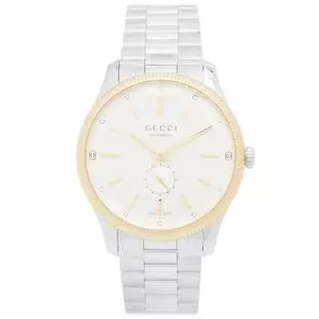 Часы Gucci G-Timeless Watch 40Mm, цвет Silver & Gold