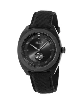 Часы Gucci Interlocking G, 41 мм, черный