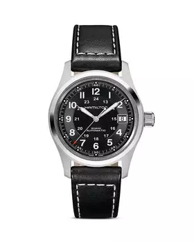 Часы Hamilton 38 мм, хаки