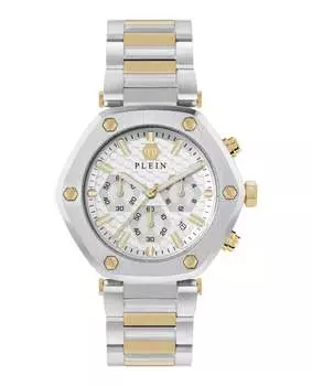 Часы Hexagon Chrono PHILIPP PLEIN, цвет two tone/two tone/silver