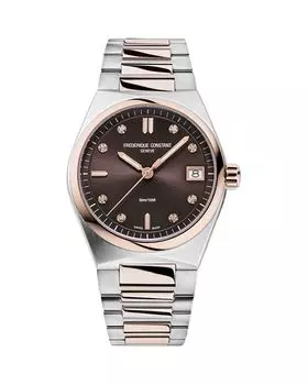 Часы Highlife, 31 мм Frederique Constant, цвет Brown