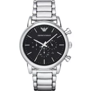 Часы-Хронограф ar1894 Emporio Armani, серебряный