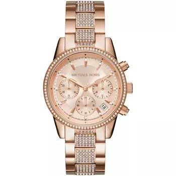Часы-Хронограф ritz mk6485 Michael Kors, розовый