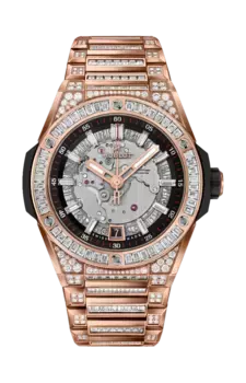 Часы Hublot Big Bang integrated time only king gold jewellery 40 мм