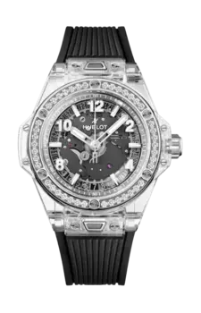Часы Hublot Big Bang one click sapphire diamonds 39 мм