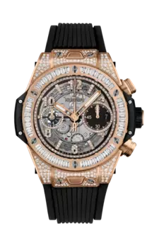 Часы Hublot Big bang unico king gold из золота 42 мм
