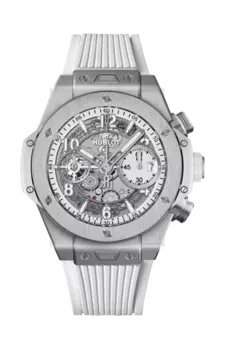 Часы Hublot Big Bang univo titanium white 42 мм