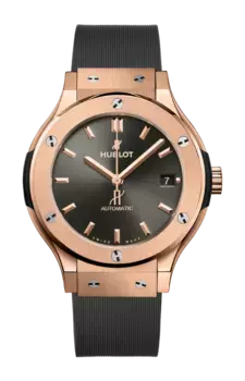 Часы Hublot Classic fusion racing grey king gold 38 мм