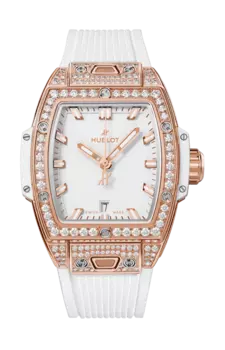 Часы Hublot Spirit of big bang из золота с бриллиантами 32 мм