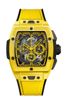 Часы Hublot Spirit of big bang yellow magic ограниченная серия 42 мм