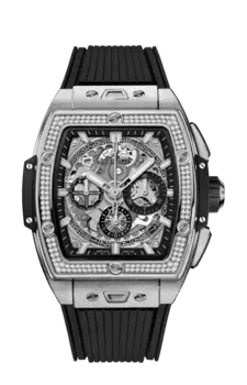 Часы Hublot Titanium diamonds chronograph 42 мм