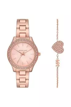 Часы и браслет Michael Kors, золотой