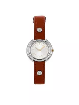 Часы Icon Shape WW00034-BX1315-1724S-1-003-20-CN-W Furla, коричневый/серебряный