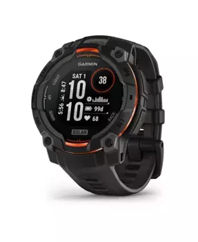 Часы Instinct 3, 45mm Solar, Black/Black Garmin, черный