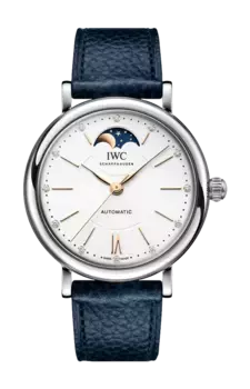 Часы Iwc Schaffhausen Portofino automatic moon phase 37 мм