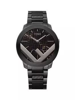 Часы из нержавеющей стали 41MM F Fendi, неро