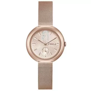 Часы из разноцветной нержавеющей стали Furla