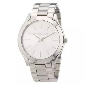 Часы из серебристой стали Michael Kors