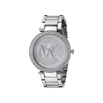 Часы из серебристой стали Michael Kors
