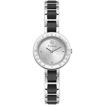 Часы из серой нержавеющей стали Furla