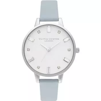Часы из синей синтетической кожи Olivia Burton