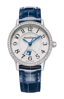 Часы Jaeger-Lecoultre Rendez vous night & day small из стали с бриллиантами 29 мм