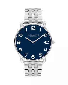 Часы Эллиот, 40 мм COACH, цвет Blue