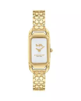 Часы Кэди, 18 мм х 29 мм COACH, цвет White