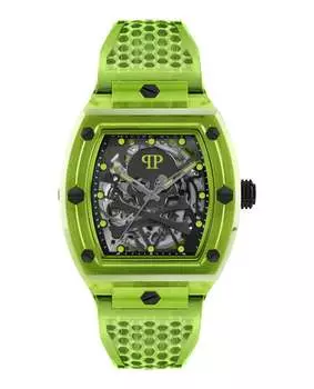 Часы $keleton Crystal Automatic PHILIPP PLEIN, зеленый/зеленый/черный