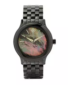 Часы Kendra Scott Alex 35 мм 0,00 карат с бриллиантами и жемчугом, цвет pattern