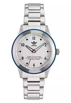 Часы КОД ТРИ adidas Originals, серебристый цвет
