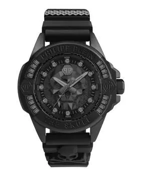 Часы $kull Genderless Crystal PHILIPP PLEIN, черный/черный/черный