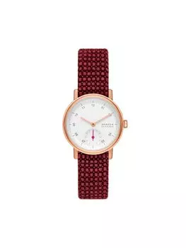 Часы Kuppel Lille Skagen, красный