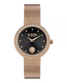 Часы Lea Crystal Versus Versace, розовый/розовый/черный
