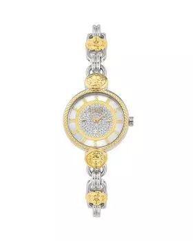 Часы Les Docks Petite, 30 мм Versus Versace, цвет Silver