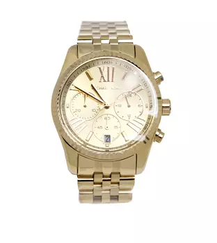 Часы Lexington Chronograph из нержавеющей стали золотистого оттенка MK5556 Michael Kors