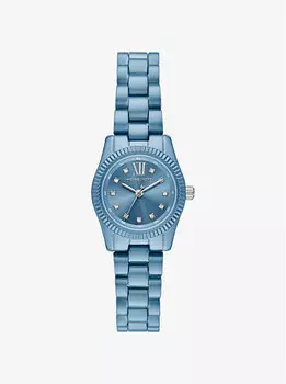 Часы Lexington Mini-Teat, лимитированная серия, синие Michael Kors, синий