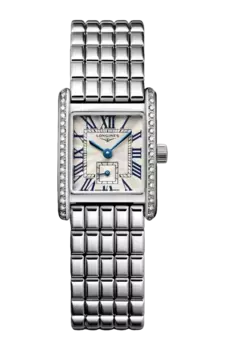 Часы Longines Dolcevita mini с бриллиантами 21,50 х 29 мм