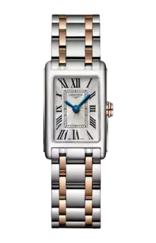 Часы Longines Dolcevita с розовым золотом 17,70 х 27 мм