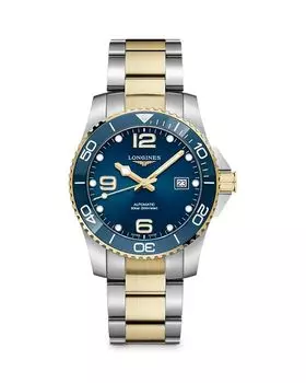 Часы Longines HydroConquest из нержавеющей стали, 41 мм