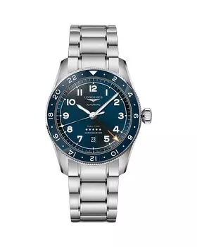 Часы Longines Spirit Zulu Time GMT с хронометром, 42 мм