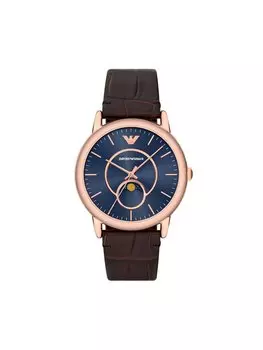 Часы Luigi AR11566 Emporio Armani, розовое золото/коричневый